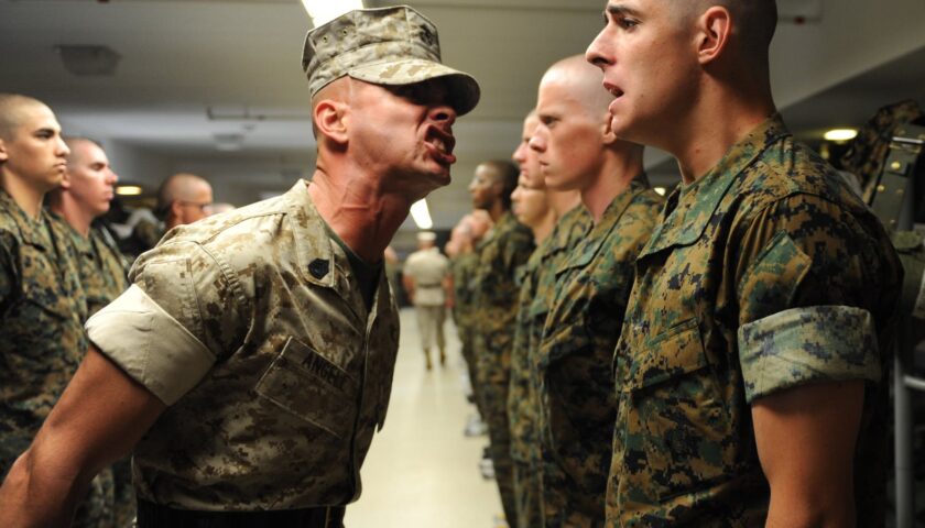 army authority drill instructor group