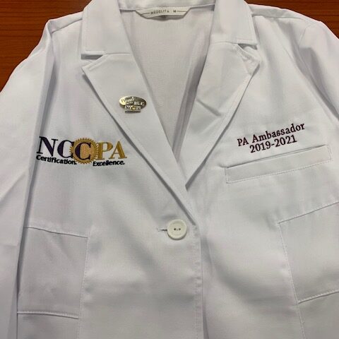 NCCPA white coat