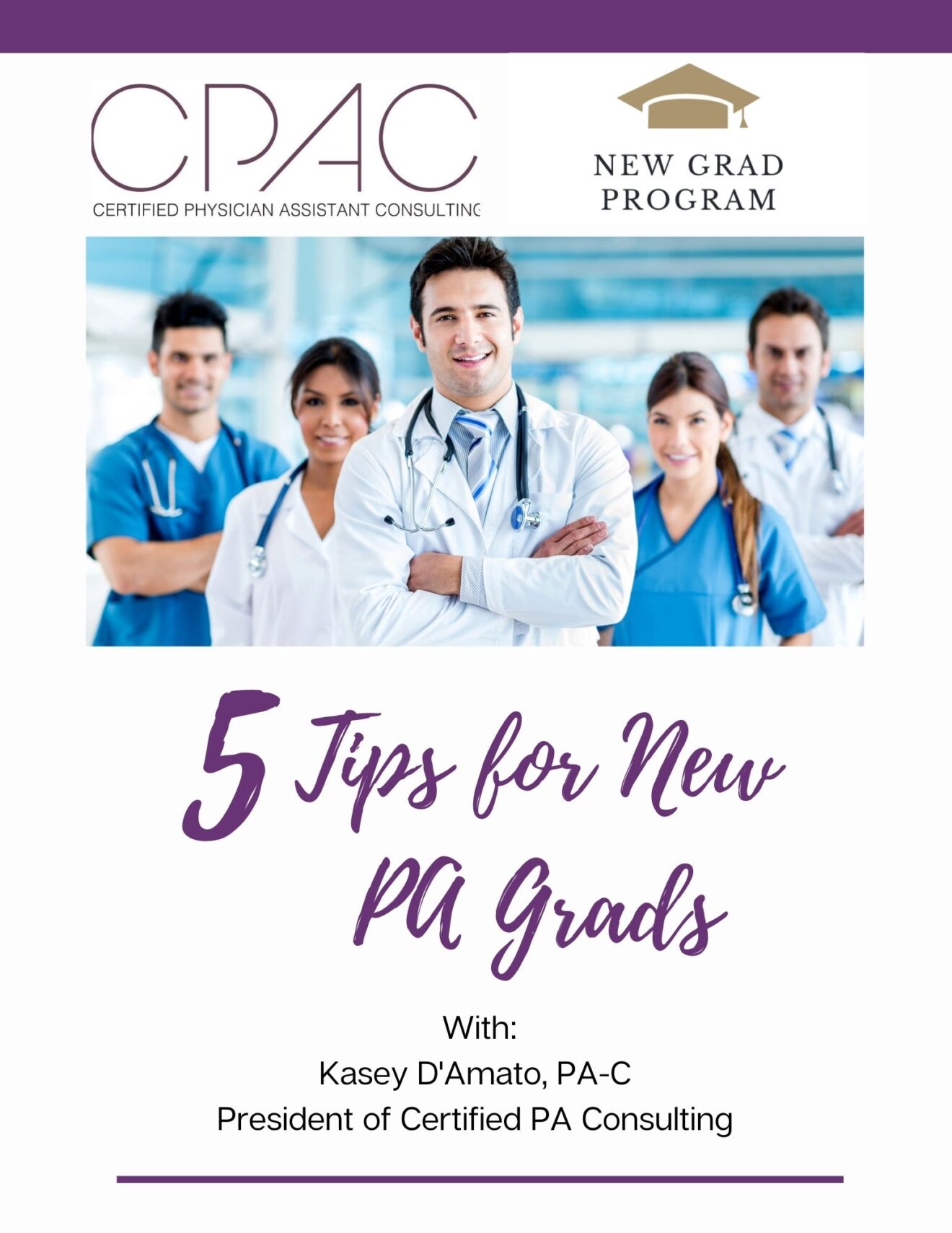 PA New Grad Resources from Certified PA Consulting